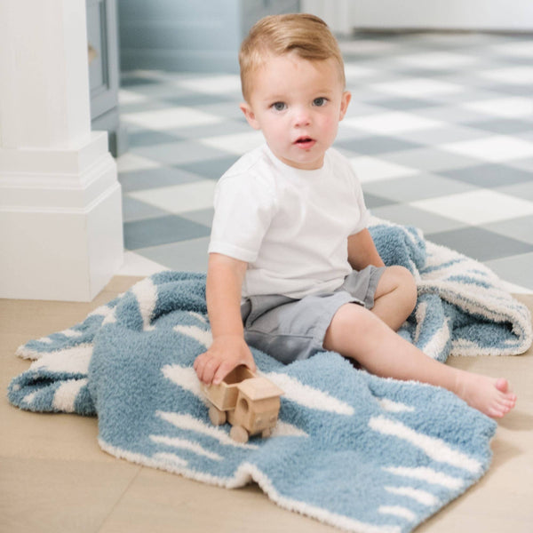 DOUBLE-LAYER BAMBONI® RECEIVING BLANKETS: Petal Double Layer