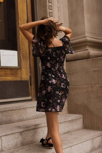 Teen Blakely Dress in Belladonna Bloom