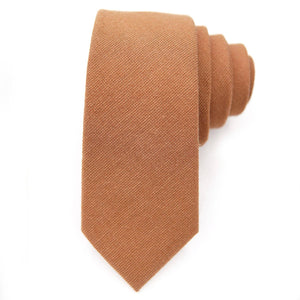 Tan Saddle - Men's Tie: Mens Modern - 2.5" wide x 58" long