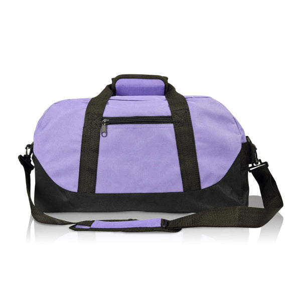 DALIX 18" Two Tone Duffle Bag: Pink - Lulu Bella Boutique