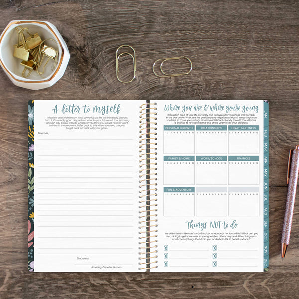 2025 Calendar 5x8 Soft Cover Planners - Choose Design: Be Kind