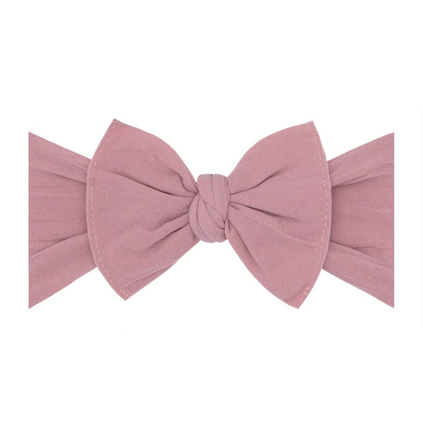 Baby Bling® The Original Knot soft nylon headband: Peach - Lulu Bella Boutique
