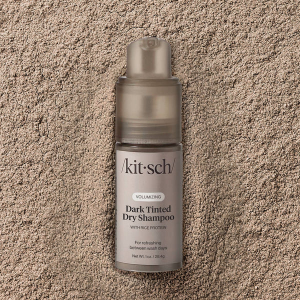 Volumizing Rice Protein Dry Shampoo - Dark Tinted 1 oz - Lulu Bella Boutique