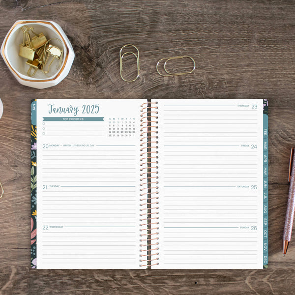 2025 Calendar 5x8 Soft Cover Planners - Choose Design: Be Kind