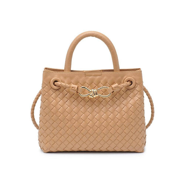 Blakely Woven Crossbody: Ivory - Lulu Bella Boutique