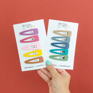 Rainbow Snap Clip Set