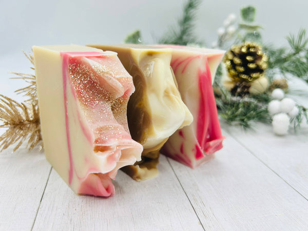 Winter Berry Handmade Soap Bar SEASONAL VEGAN HOLIDAY