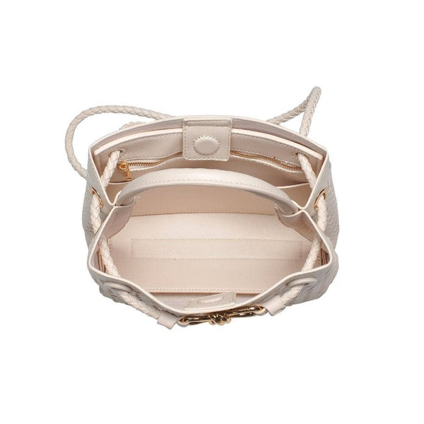 Blakely Woven Crossbody: Ivory - Lulu Bella Boutique