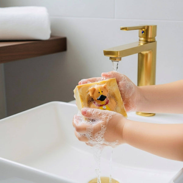 Soapy Pals Handmade Soap Bar for Kids VEGAN COLD PROCESS