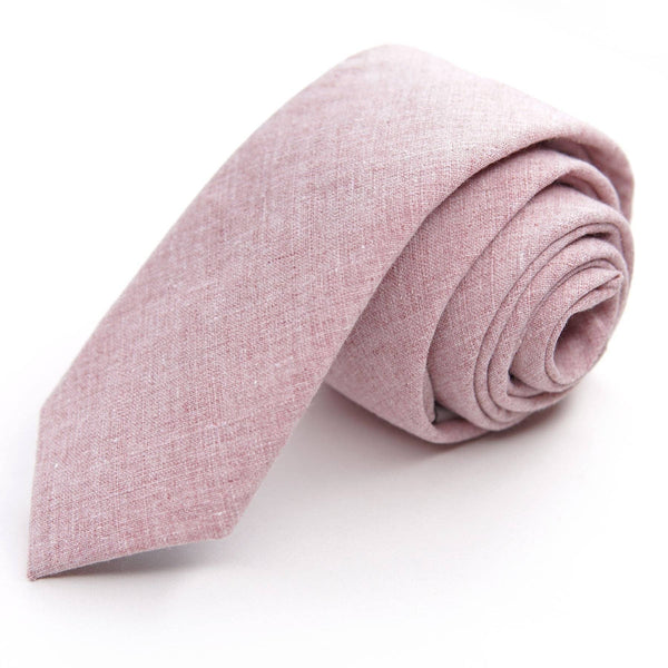 Blushing Men's Tie: Mens Big & Tall - 3" wide x 62" long - Lulu Bella Boutique