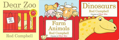 Dear Zoo & Friends Collected Set by Rod Campbell: Board Books; 46 pages / English