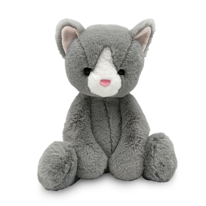 World's Softest Lushee 16 inch - Karing Kitten Gry Plush Toy - Lulu Bella Boutique