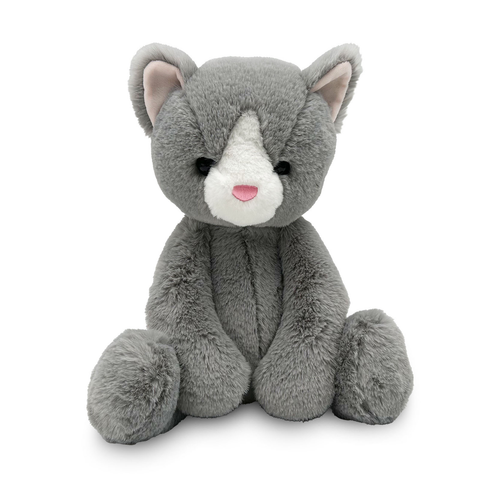 World's Softest Lushee 16 inch - Karing Kitten Gry Plush Toy - Lulu Bella Boutique