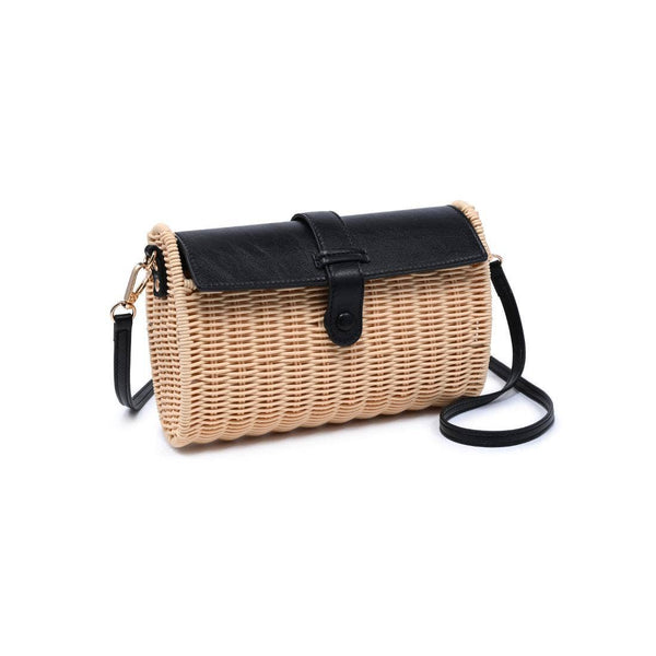 Benjamin Crossbody: Natural Black - Lulu Bella Boutique
