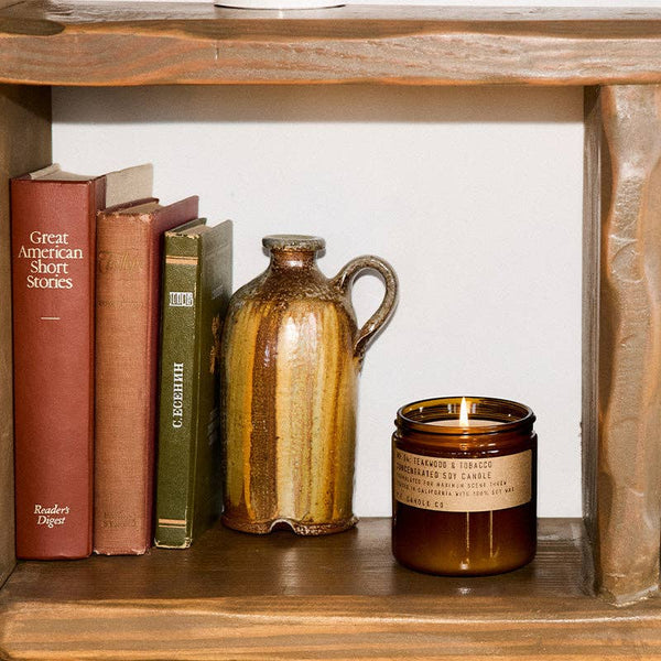Teakwood & Tobacco - Large Concentrated Candle - Lulu Bella Boutique