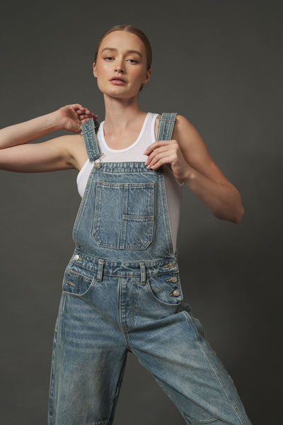 Slouchy Barrel Overalls