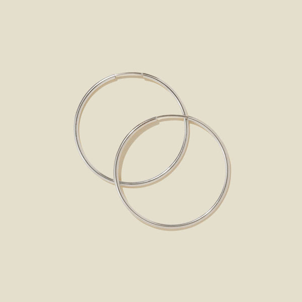Live In Hoop Earrings: Gold Filled / 20mm