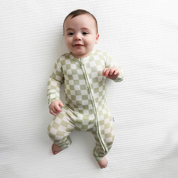 Bamboo Baby Pajama Sleepies Little Baby Zip Graham: 18-24m