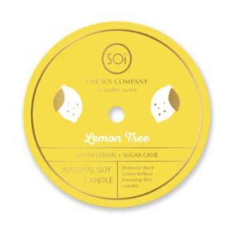 Lemon Tree Icon 12oz Candle - Lulu Bella Boutique