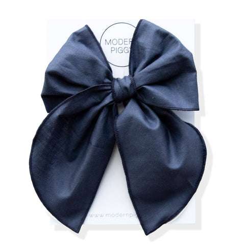 Blueberry | Party Bow: Alligator Clip