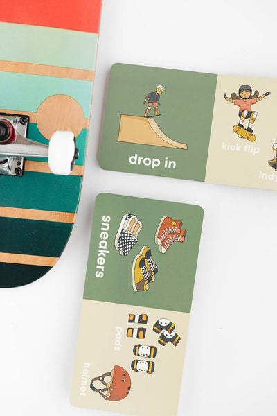Skater Baby- Board Book - Lulu Bella Boutique