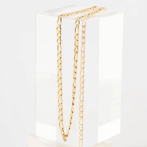 14K Gold Filled Plus™ Figaro Chain Necklace: 18” / 3mm