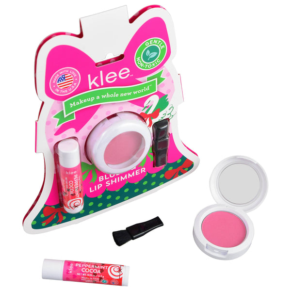 Garland Pop - Holiday Blush and Lip Shimmer Set: Garland Pop