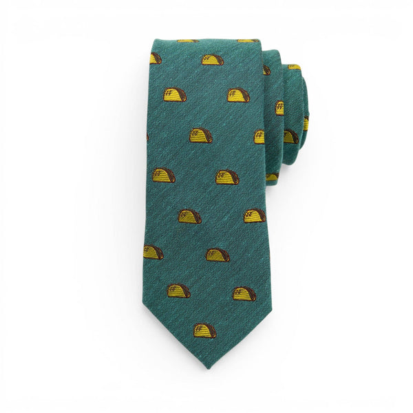 Taco Supreme - Men's Tie: Mens Modern - 2.5" wide x 58" long