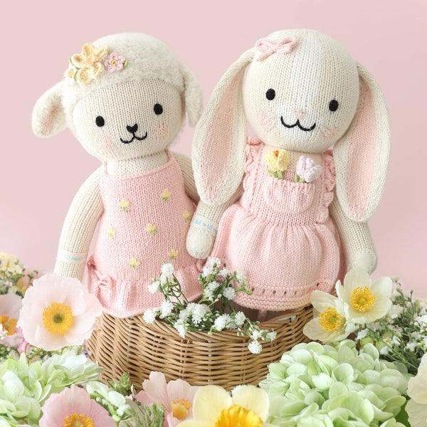 Clover the bunny (blossom): Little - 13" - Lulu Bella Boutique
