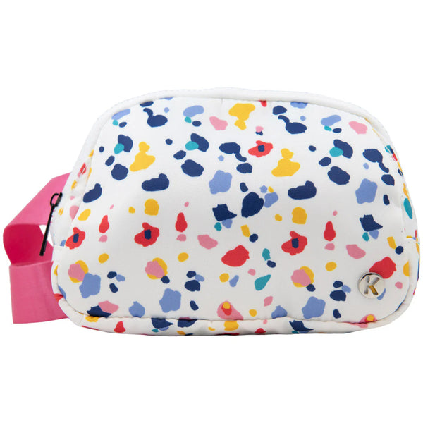 Confetti Print Belt Bag Fanny Pack