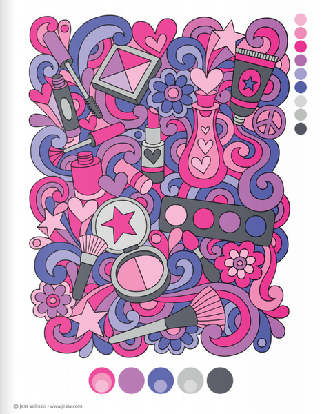 Coloring Book - Fabulous Fashion