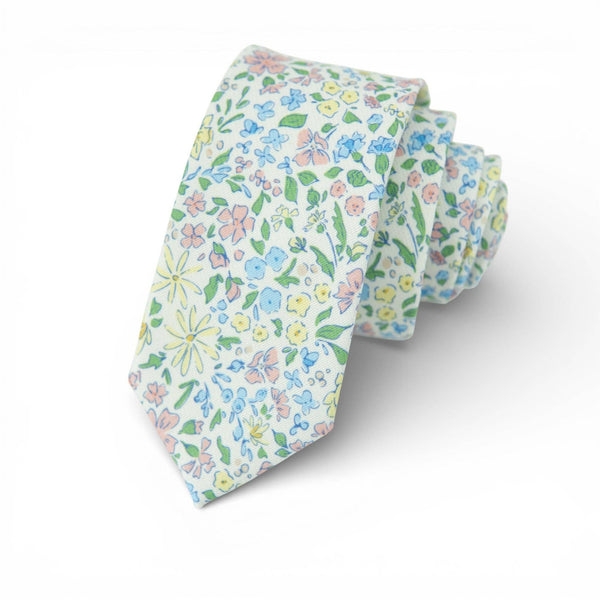 Blooming - Men's Tie: Mens Modern - 2.5" wide x 58" long