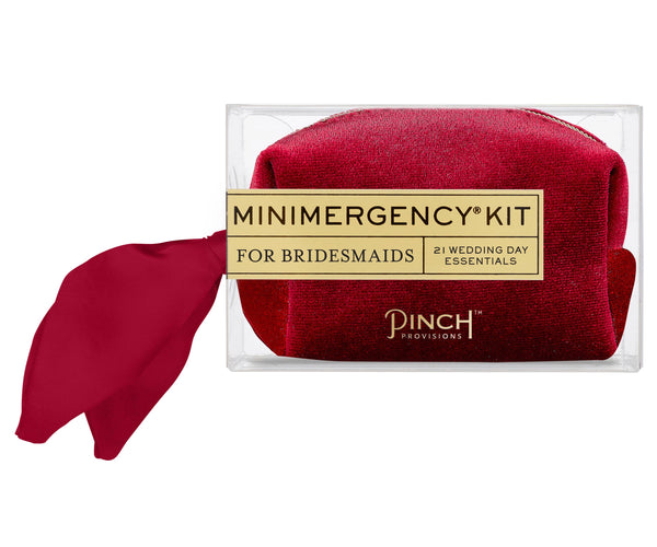 Velvet Minimergency Kit for Bridesmaids: Blush - Lulu Bella Boutique