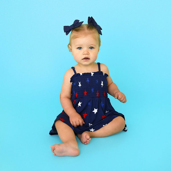 Sam SMOCKED TIERED TUTU: 3-6m - Lulu Bella Boutique