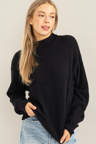 High Neck Dreamy Sweater