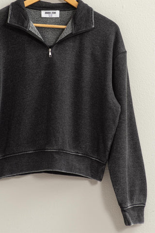 Half Zip Pullover Sweater Set