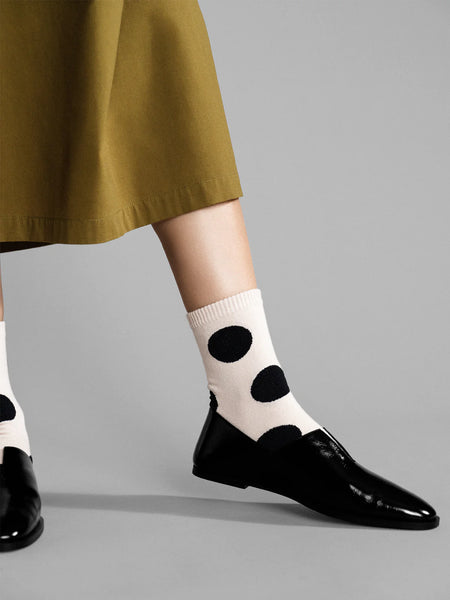 Blush Rie Crew Sock - Lulu Bella Boutique