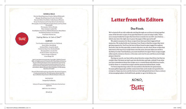 Betty Crocker Found Recipes: Betty Crocker - Lulu Bella Boutique