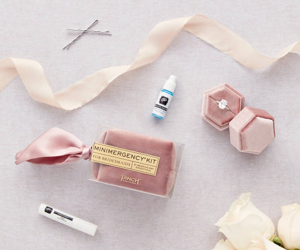 Velvet Minimergency Kit for Bridesmaids: Blush - Lulu Bella Boutique