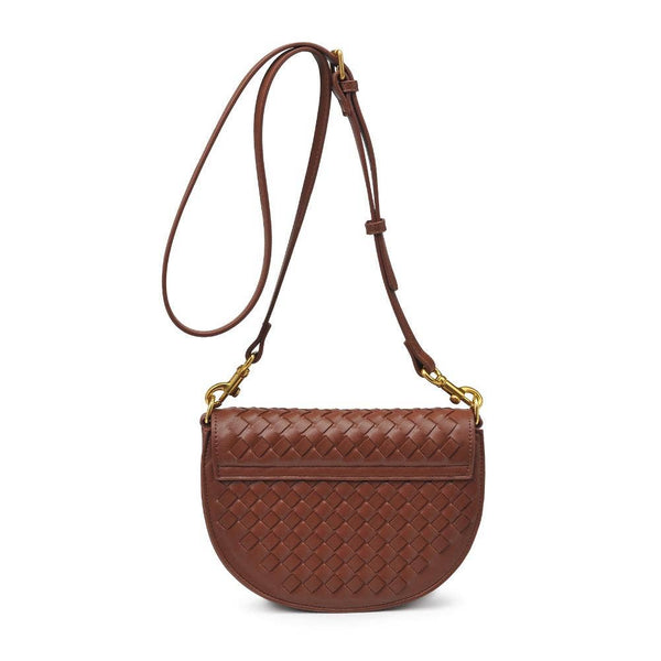 Alise Woven Crossbody: Oatmilk - Lulu Bella Boutique
