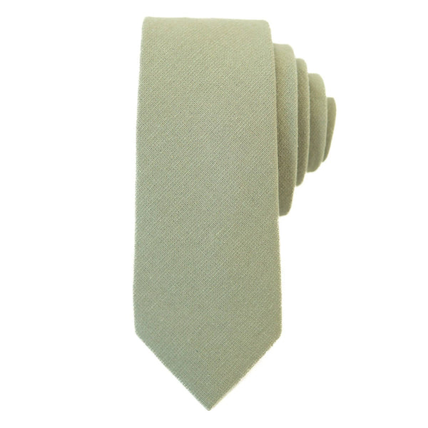 Sage - Men's Tie: Mens Modern - 2.5" wide x 58" long