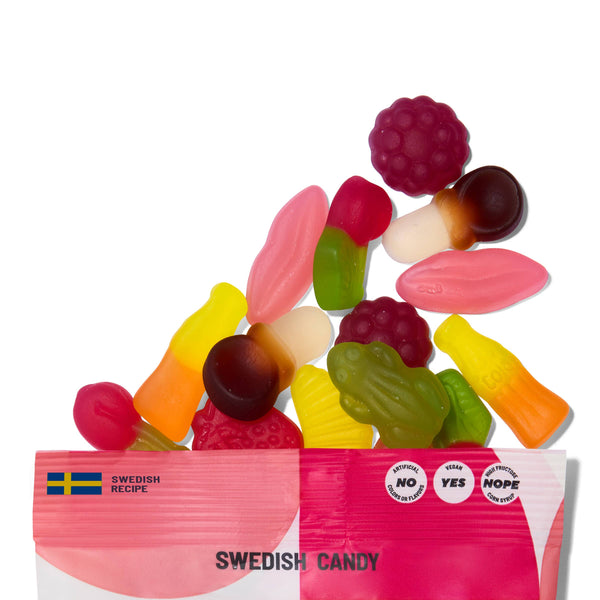 Sweet Gummy Mix Swedish Candy Bag 2.8oz - Lulu Bella Boutique