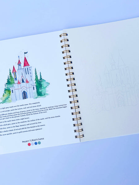 Fairytale Watercolor Workbook - Lulu Bella Boutique