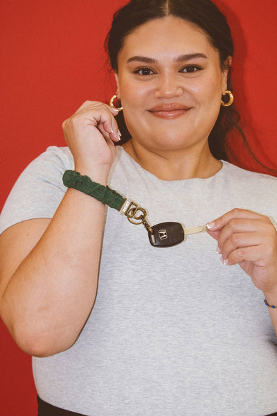 Forest Green Keychain