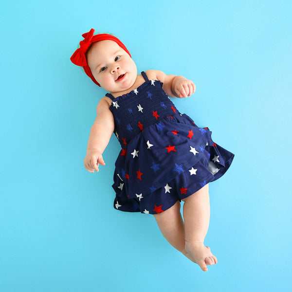 Sam SMOCKED TIERED TUTU: 3-6m - Lulu Bella Boutique