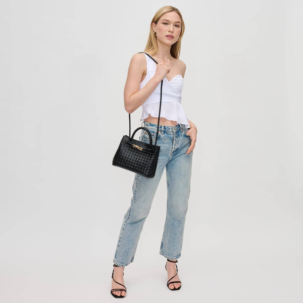 Blakely Woven Crossbody: Ivory - Lulu Bella Boutique