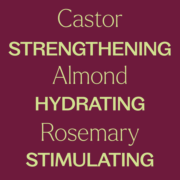 Rosemary & Castor Hair Oil 4 oz