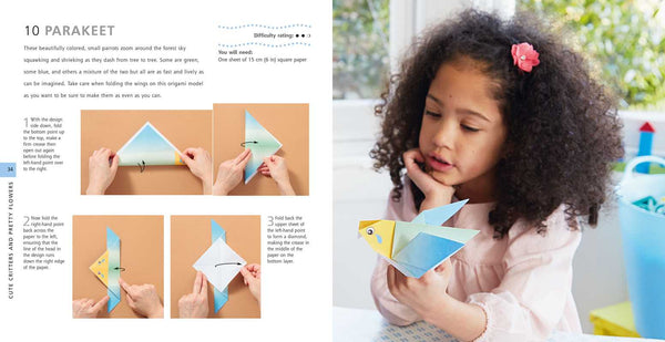 Origami for Kids by Mari Ono: Paperback; 128 pages / English