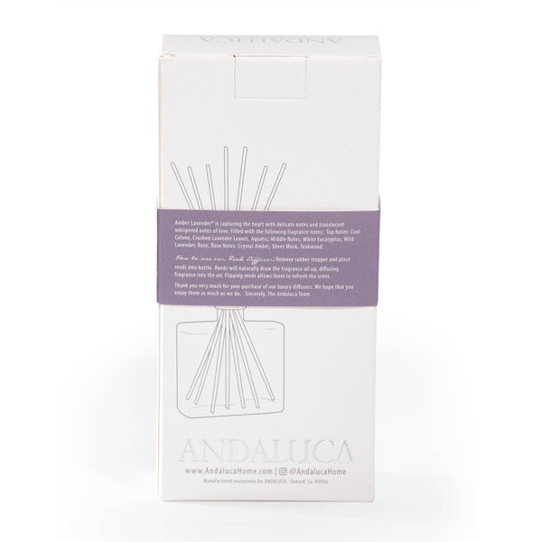Amber Lavender Botanical Reed Diffuser - Lulu Bella Boutique