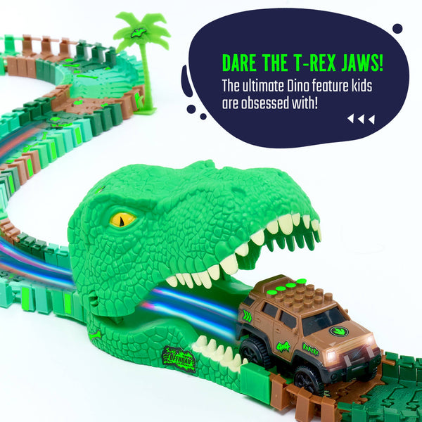 Ultimate Glows Dino Race Track - The Perfect Christmas Gift